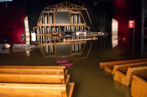 GrandOleOpryFlood Inside the Grand Ole Opry House